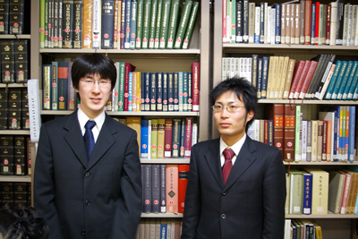 卒業式の日の写真