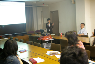 吉井さんの講演の様子
