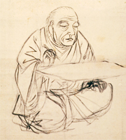 中井履軒肖像画