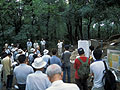 写真:現地説明会風景